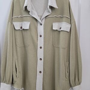 POL Shirt Jacket sz MED